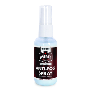 A Antifog - sprej proti mlžení na plexi přilby OXFORD MINT OC304 ANTI FOG SPRAY 50 ml