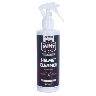 Čistící sprej na přilby a jejich hledí OXFORD MINT HELMET CLEANER 250 ml