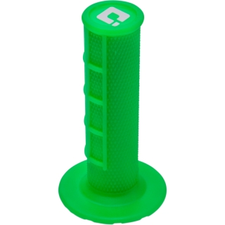 Motokrosové rukojeti - gripy ODI MX V2 LOCK-ON HALF-WAFFLE fluo zelené