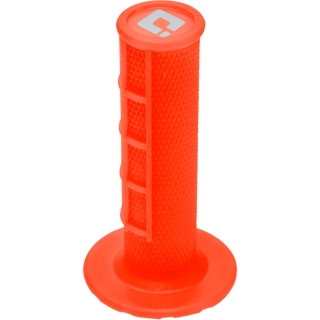 a Motokrosové rukojeti - gripy ODI MX V2 LOCK-ON HALF-WAFFLE fluo oranžové 