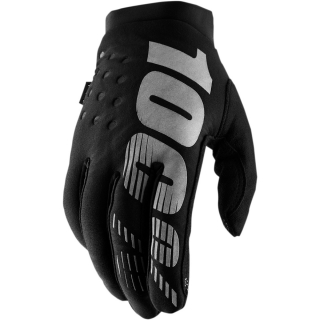 Dámské motokrosové rukavice 100% BRISKER BLACK 