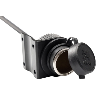 Zásuvka na řidítka motocyklu SW-MOTECH CIGARETTE LIGHTER SOCKET WITH CABLE HARNESS