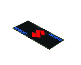 Velký koberec - rohožka pod motocykl FIM SUZUKI SUPERBIKE 1207 černý, rozměry 80×250 cm