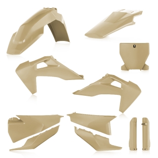 Plastový full kit ACERBIS HUSQVARNA TC/FC 2019-2022 DESERT EAGLE, barva písková