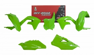 Sada plastů RACETECH KAWASAKI KXF 450 19-20 zelená
