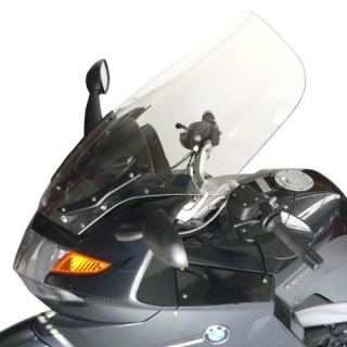 Plexi motocyklu BULLSTER pro BMW K 1200 GT 2006-2008 kouřově šedé výška 69 cm 