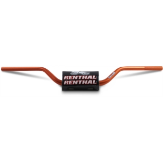 Řidítka RENTHAL FATBAR 609 RC HIGH (1 1/8” = 28,6mm) - oranžové