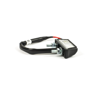 Led osvětlení SPZ motocyklu PARTS EUROPE LED LICENSE PLATE LIGHT / CLEAR LENS barva černá