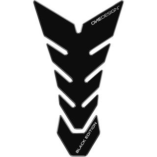 Samolepka - tank pad na nádrž motocyklu ONEDESIGN TANKPAD BLACK EDITION GLO