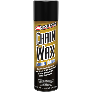 Mazivo na řetěz motocyklu MAXIMA RACING OIL CHAIN LUBE WAX AEROSOL obsah 535 ml/383 g